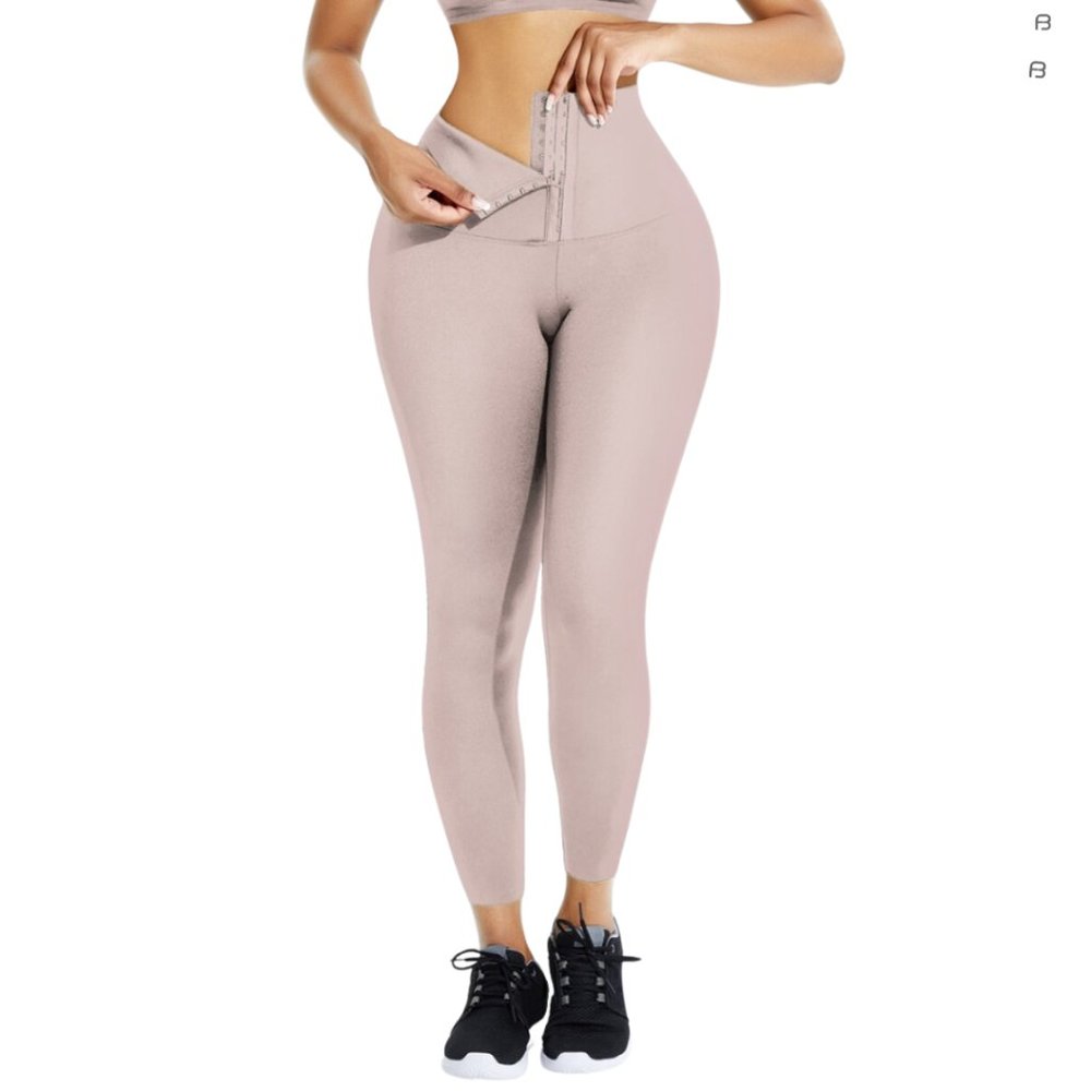 Pink Classic Waist Training Leggings